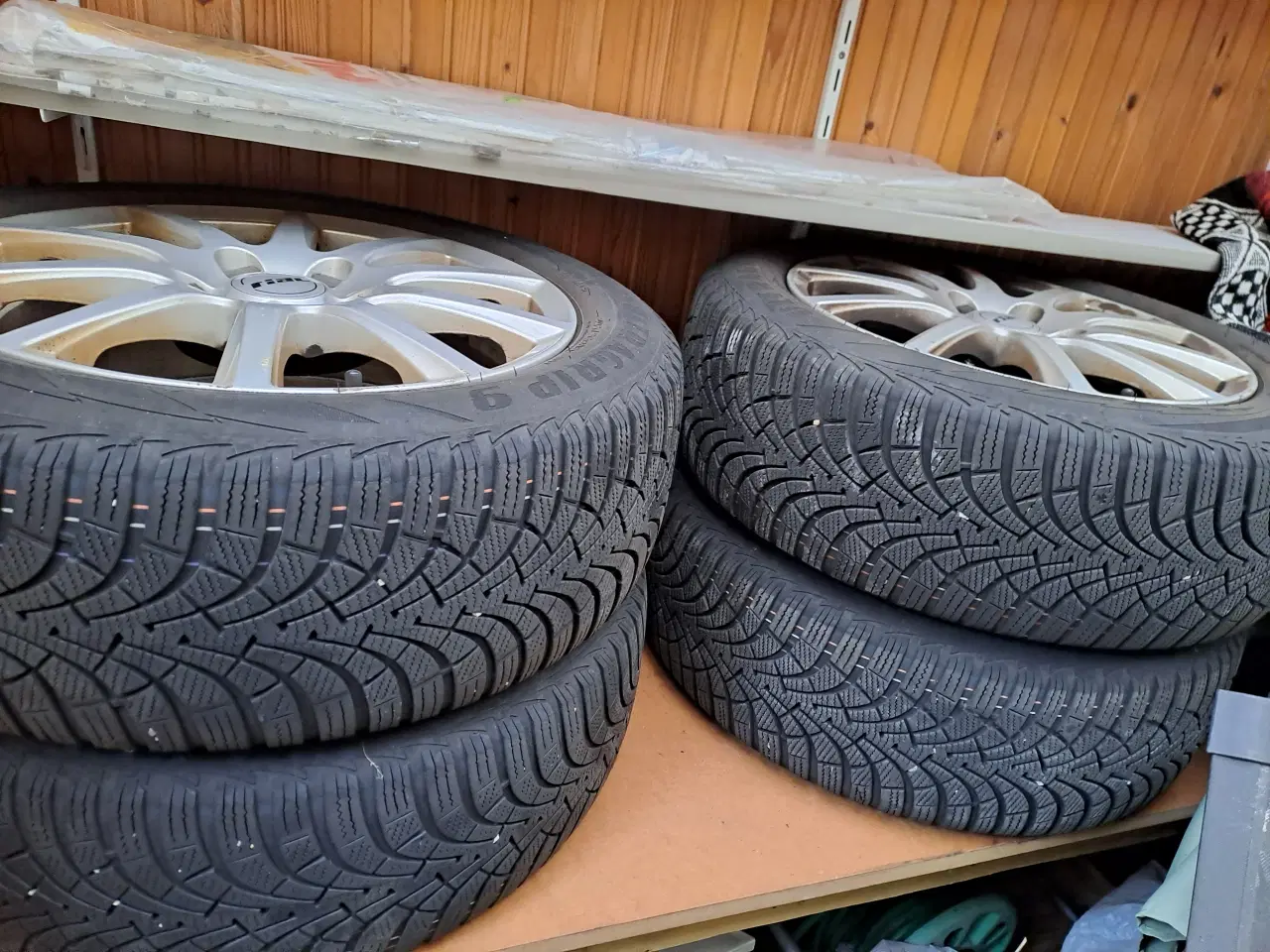 Billede 1 - Gode vinterdæk på fælge