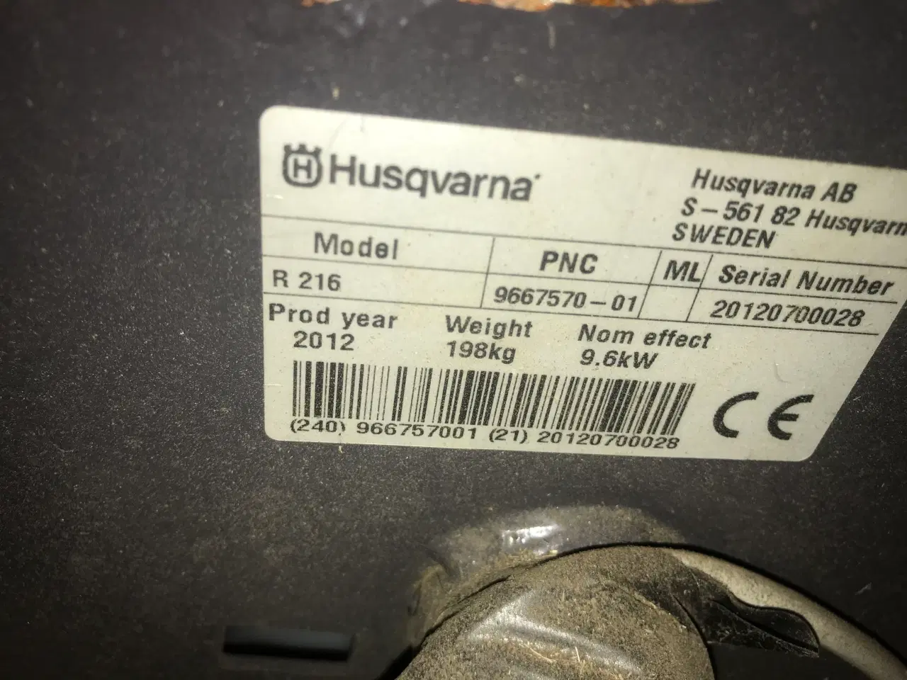 Billede 8 - husqvarna R216