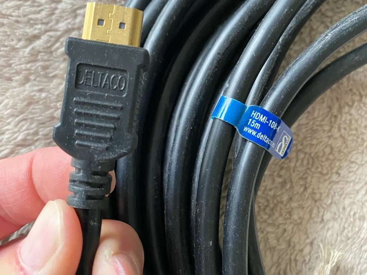 Billede 7 - HDMI kabel 15 meter, Deltaco, Perfekt