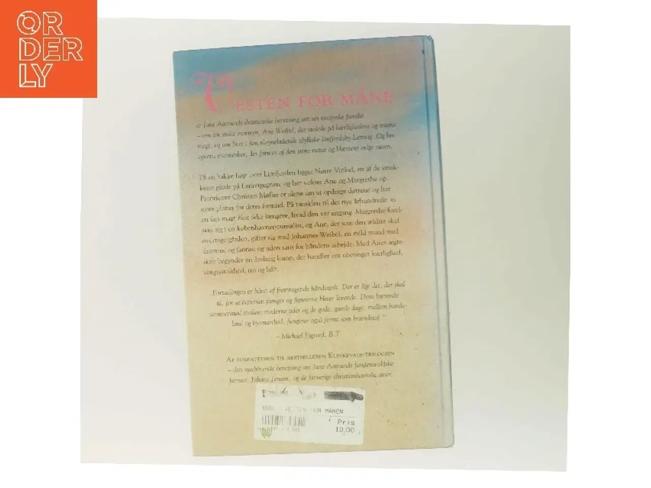 Billede 3 - Vesten for Måne af Jane Aamund (Bog)