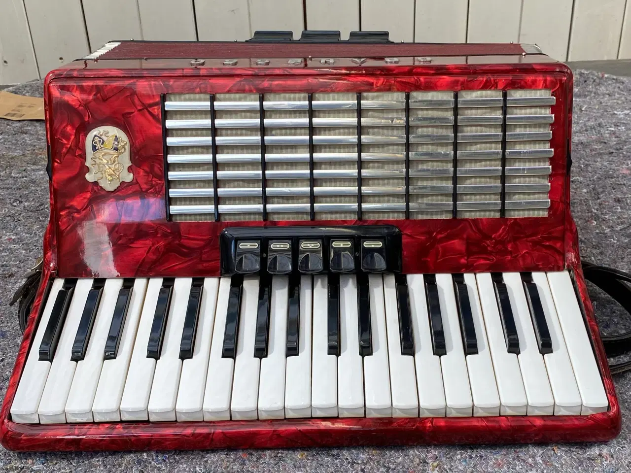 Billede 9 - Granesso harmonika – vintage rød perlemor, sælges 