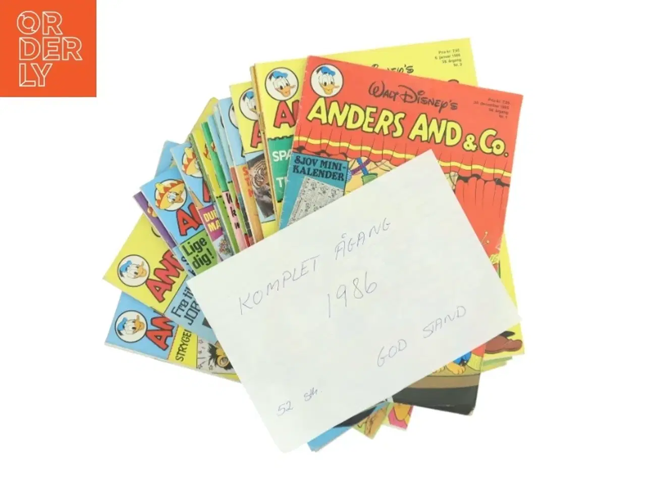 Billede 1 - Anders And & Co. af Walt Disney komplet årgang 1986