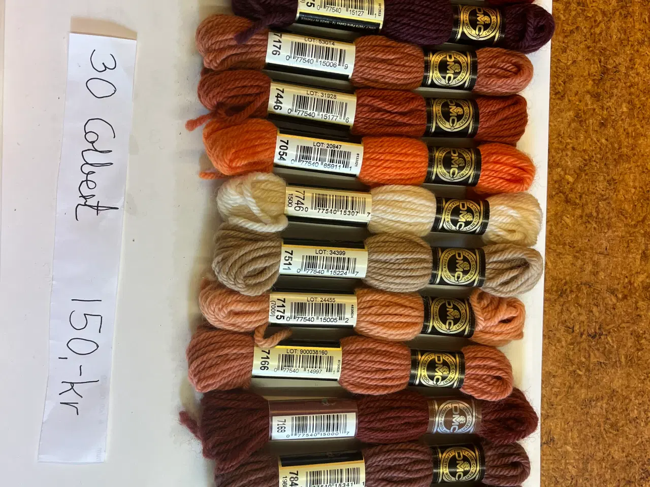 Billede 2 - Coltber DMC ZEPHYRGARN  30 stk