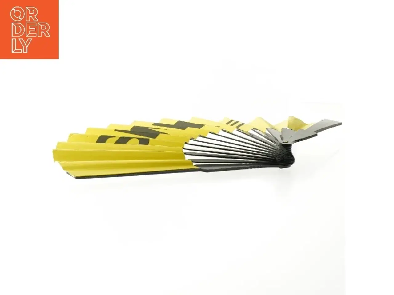 Billede 3 - Gul og sort vifte