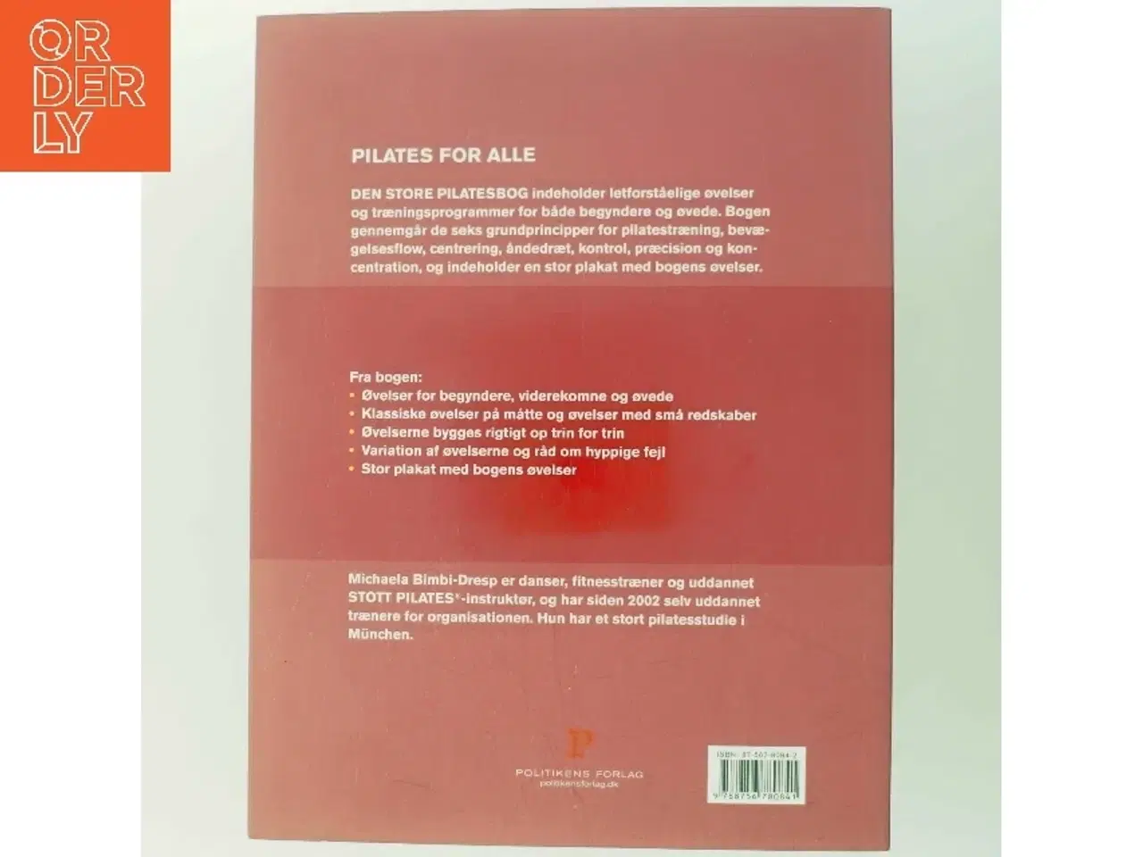 Billede 3 - Den store pilatesbog : de originale øvelser på alle niveauer af Michaela Bimbi-Dresp (Bog)
