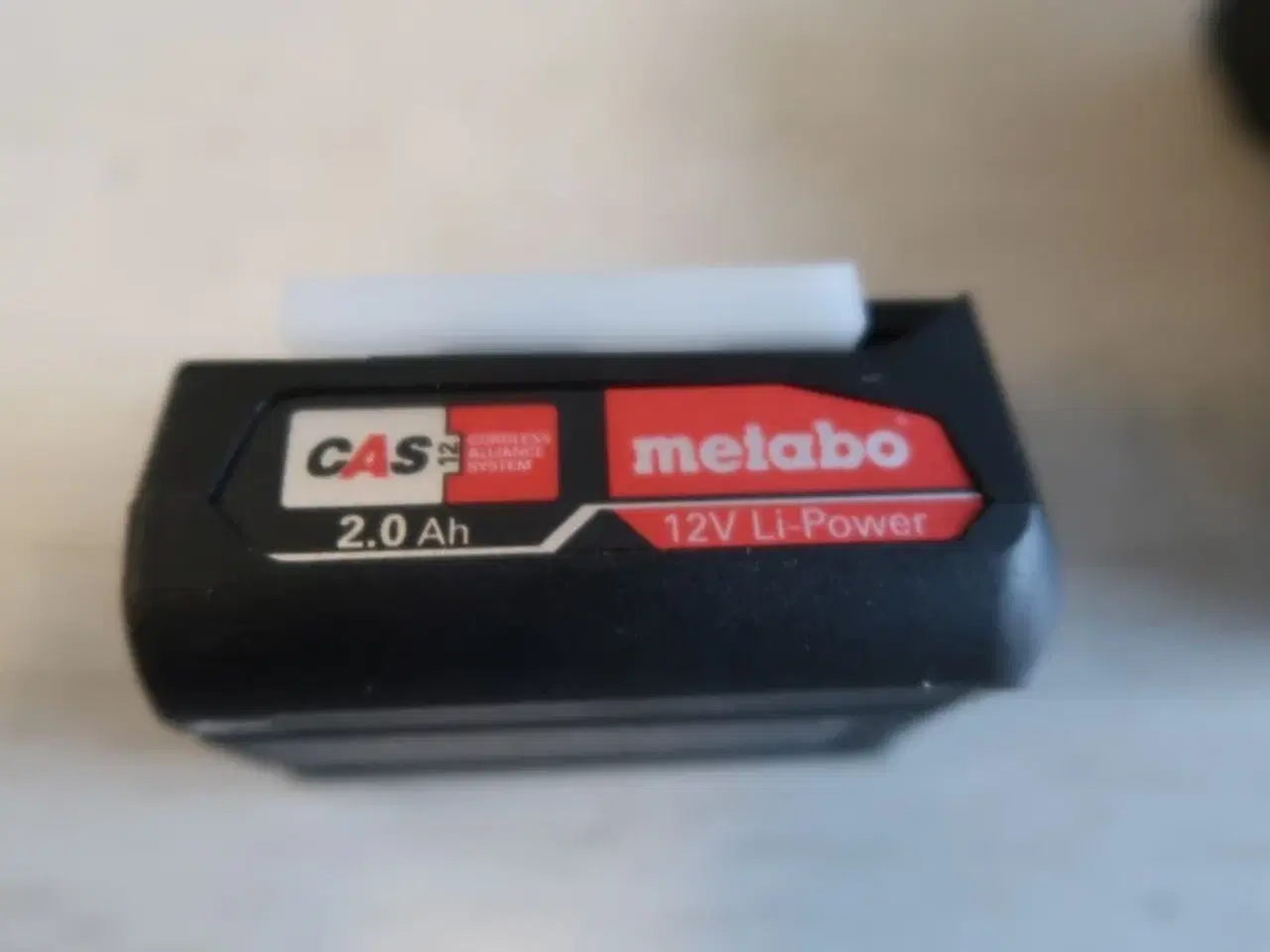 Billede 2 - 1 stk. Metabo lader m 2 stk. batteri