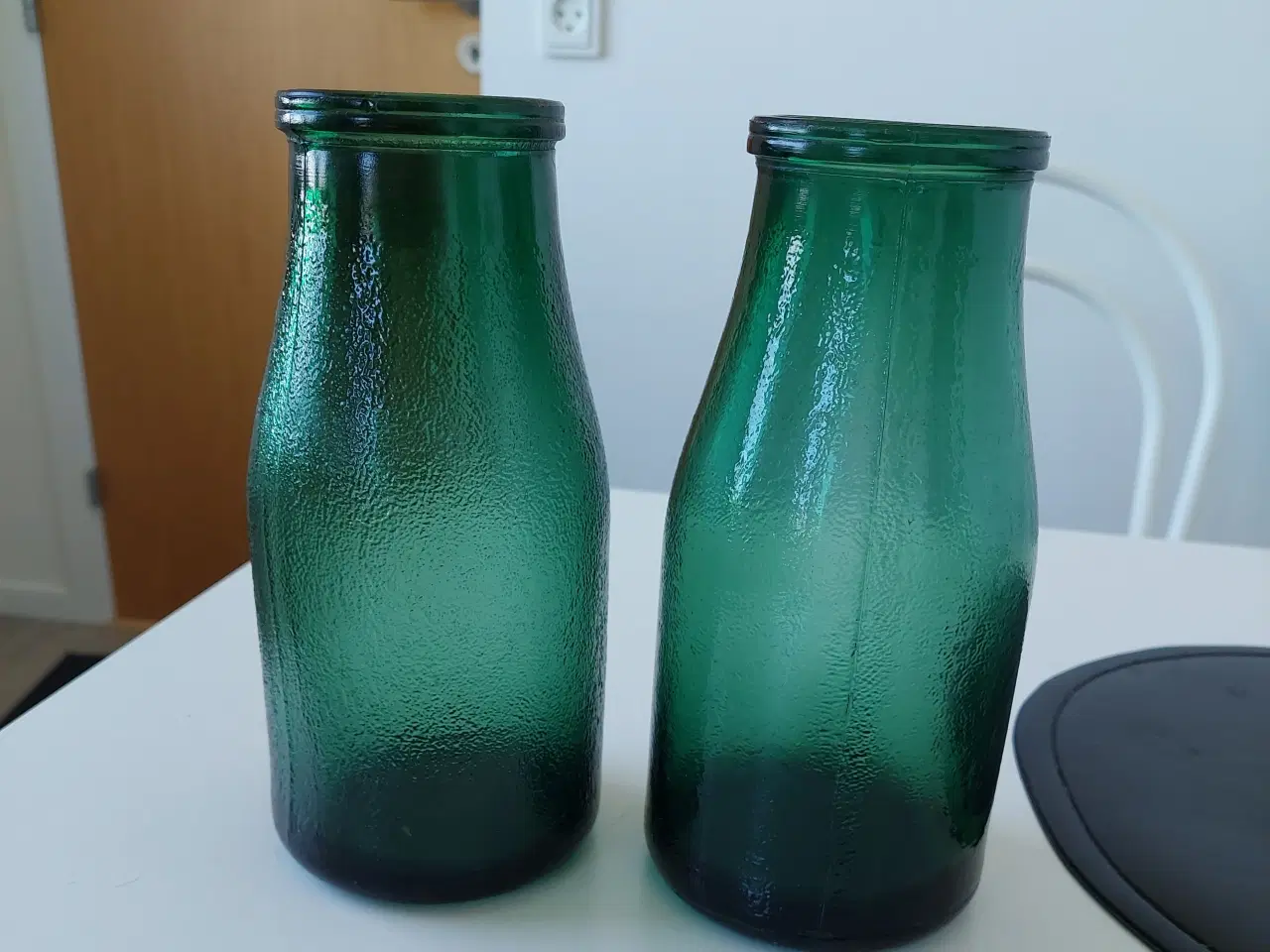 Billede 2 - gl.  grønne sirupsglas mv.