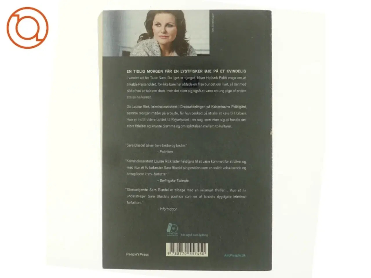 Billede 3 - Kun ét liv af Sara Blædel (Bog)