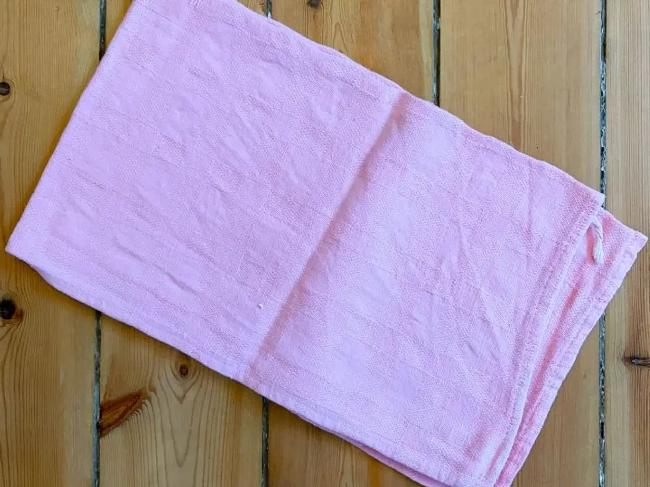 Billede 3 - Lyserød linnedpakke - rosa - pink - pastel