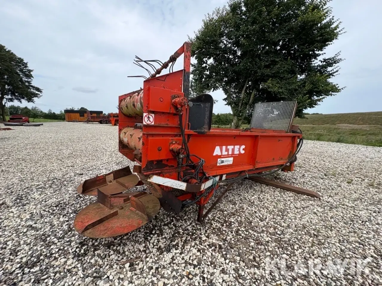 Billede 4 - Udlægger/strømaskine Altec Dt120