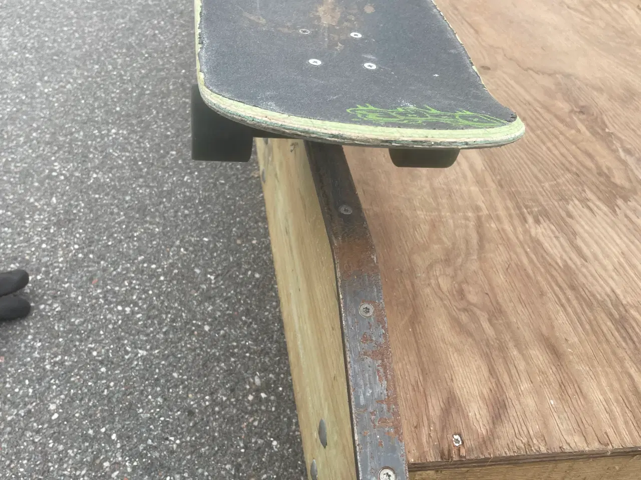 Billede 4 - Skate Box m/rail samt ekstra Dobbelt Rail