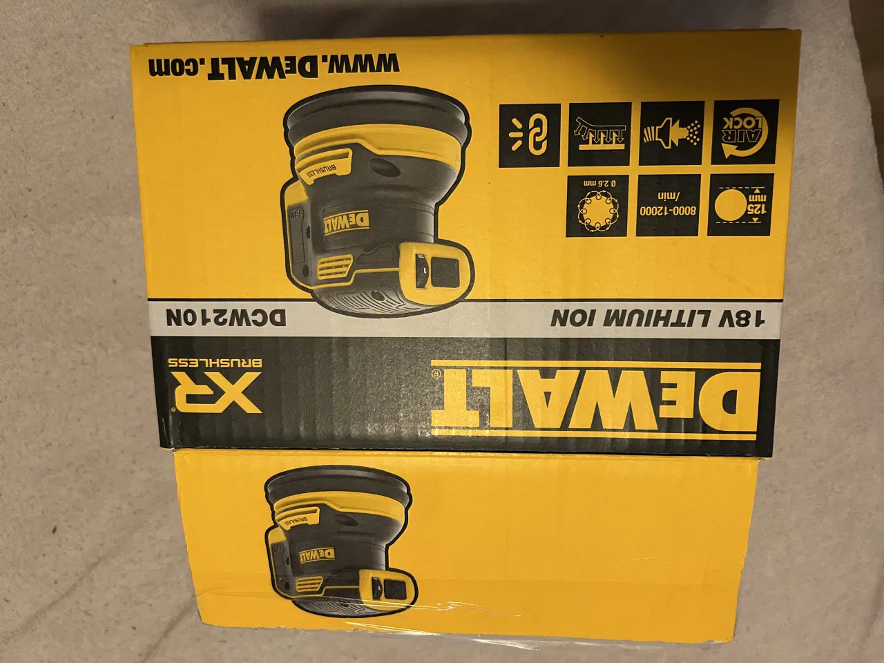 Billede 2 - Dewalt ekscentersliber DCW210N XR 18V