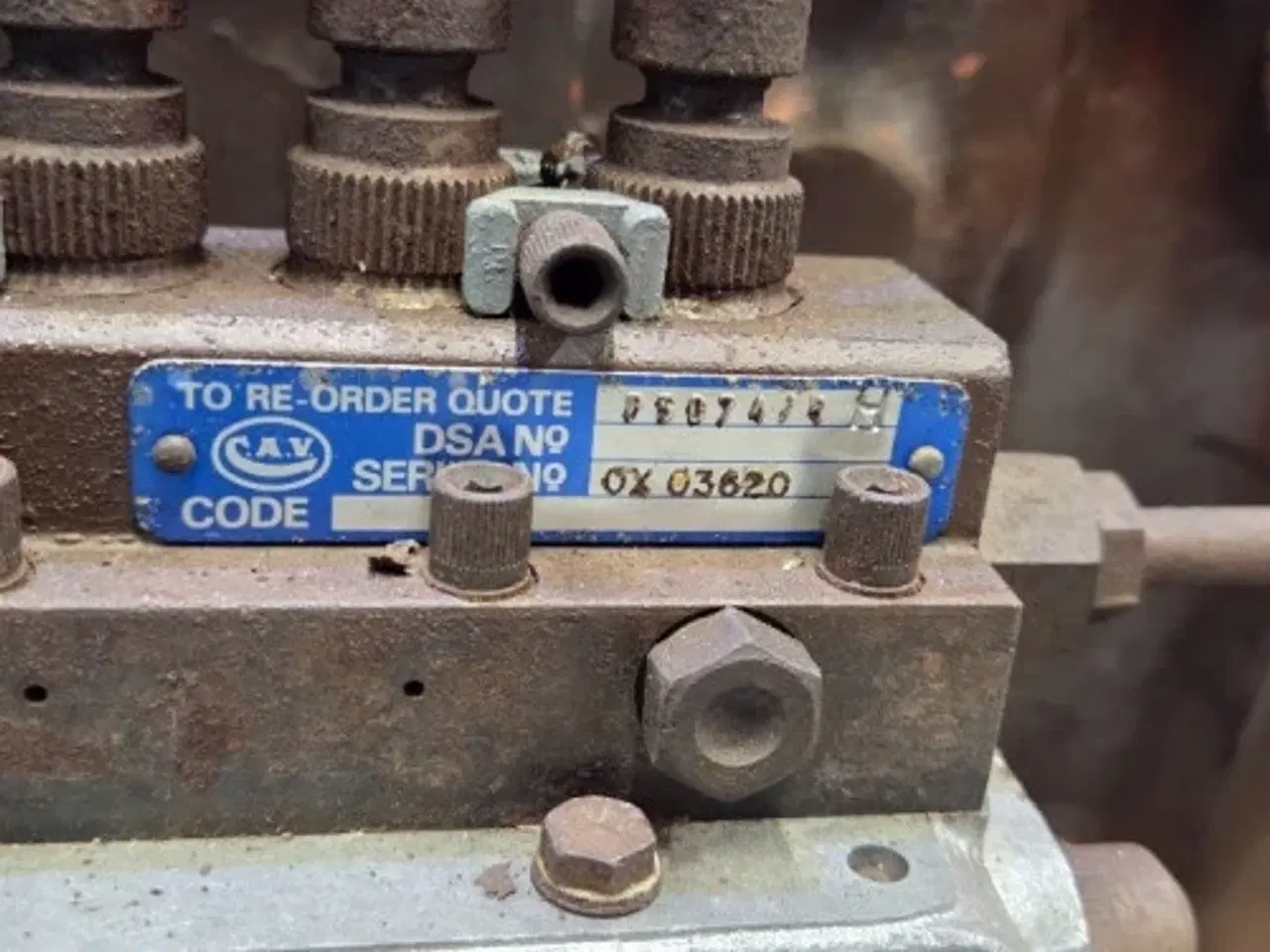 Billede 3 - Valmet 411DL Motor (Gangbar)