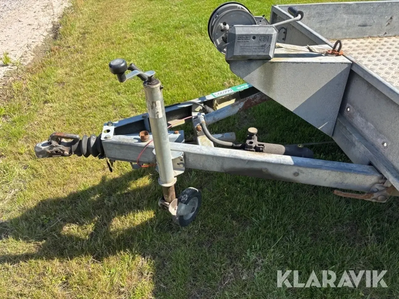 Billede 10 - Maskintrailer FlexTrailer 2000 kg med tip, rampe og alu bund