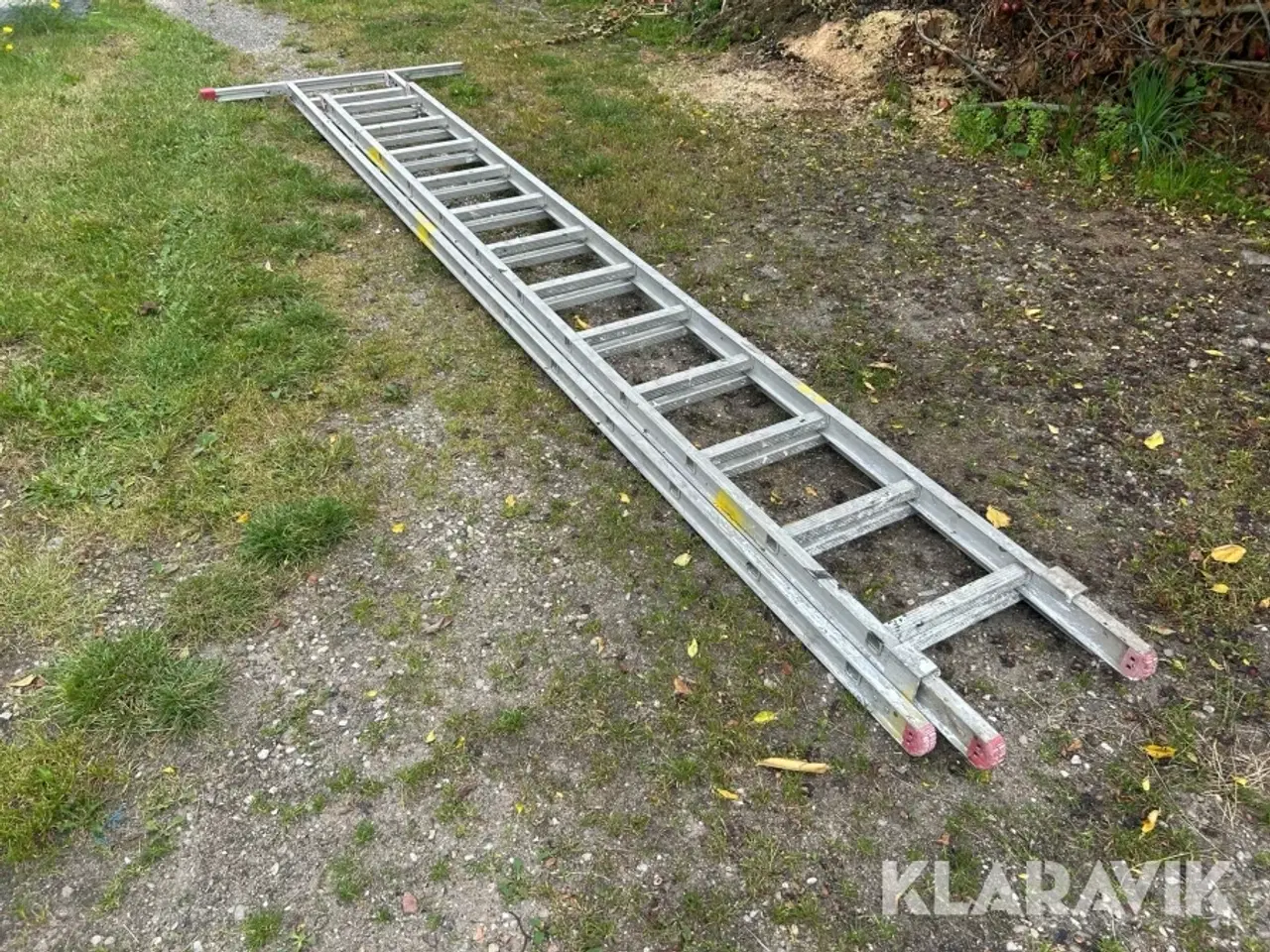 Billede 2 - Stige Scando Alu Skydestige 7,2 meter