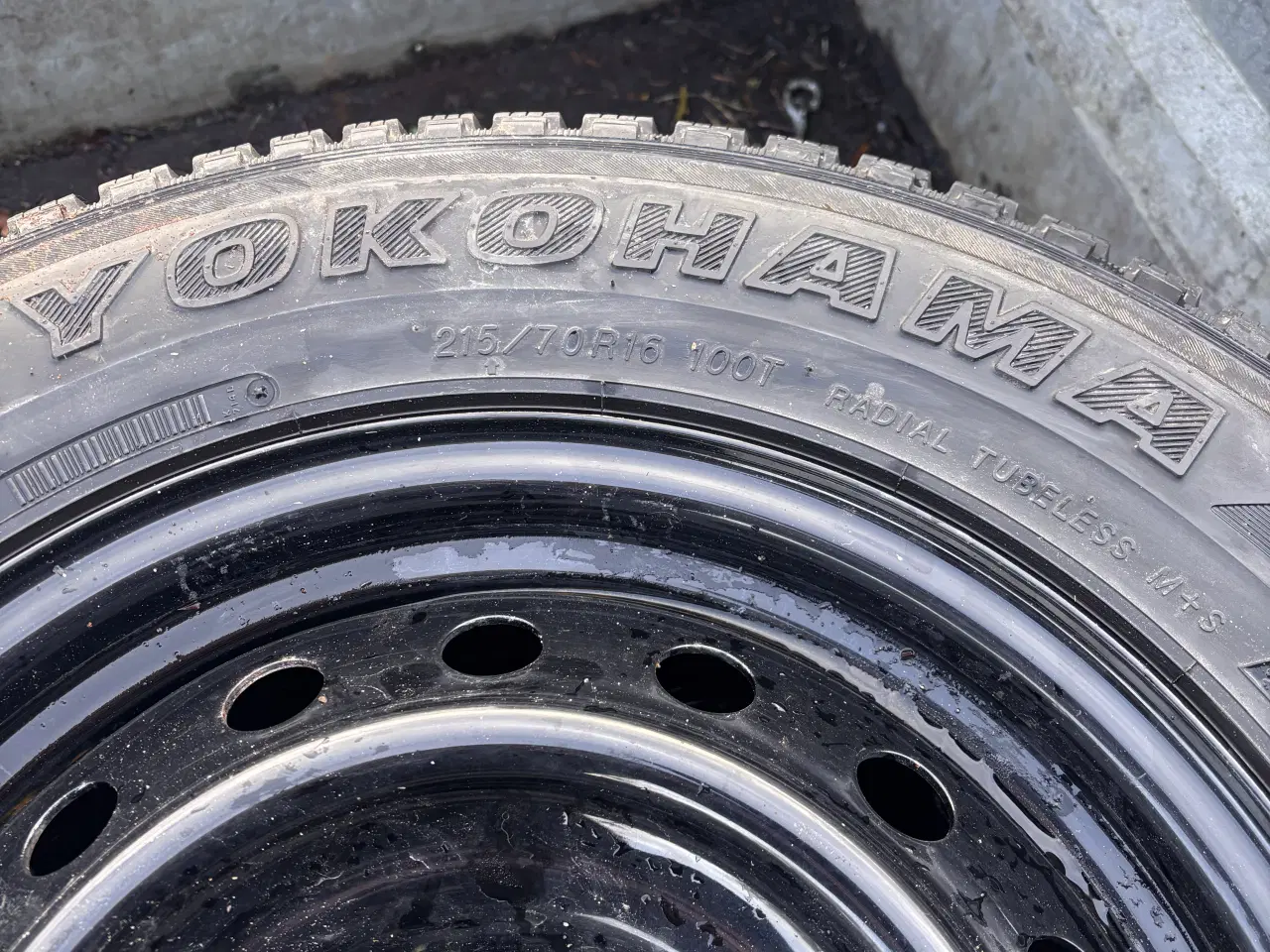 Billede 1 - Vinter hjul YOKOHAMA GEOLANDER 215/70R16
