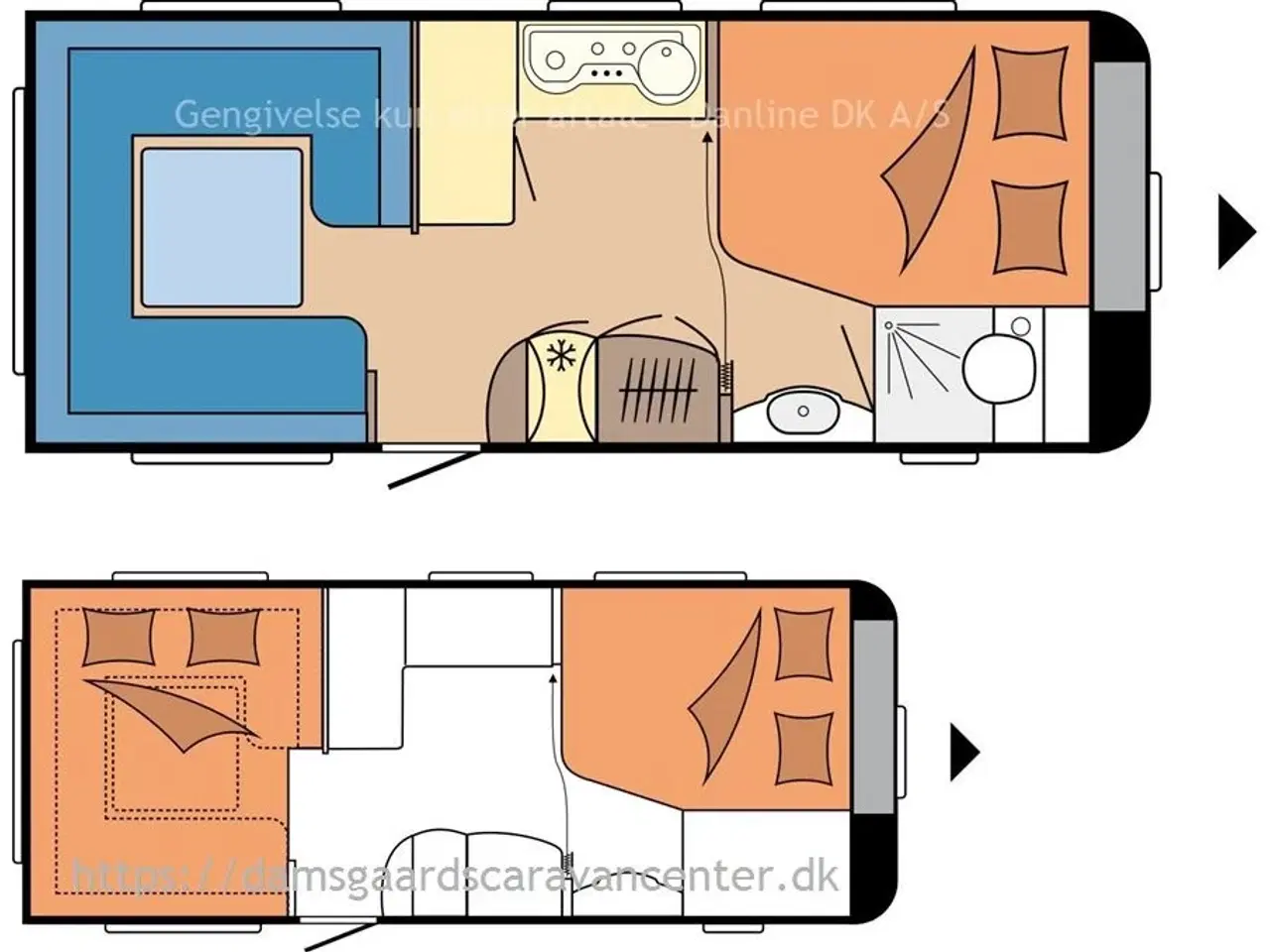 Billede 7 - 2016 - Hobby Excellent 560 CFe   Dobbeltseng-Gulvtemp.-Mover-Telt