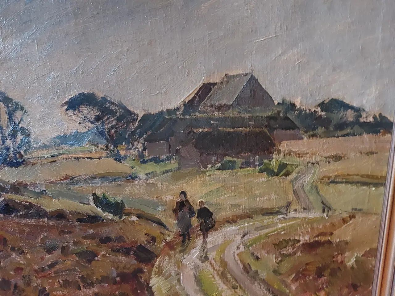 Billede 5 - NIELS HOLBAK - ( 1884 - 1954 )- oliemaleri