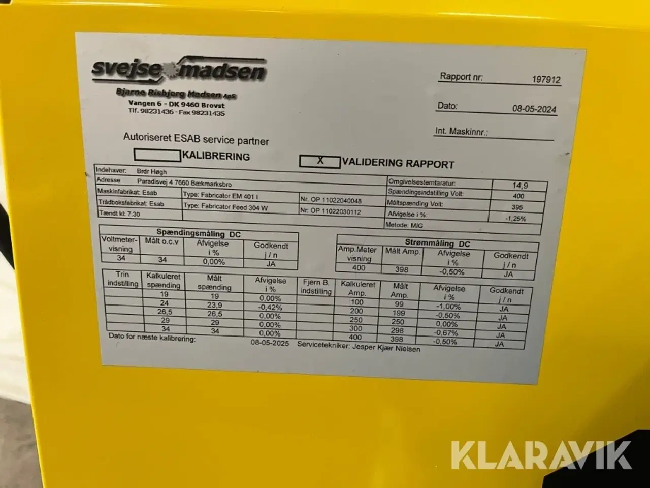 Billede 10 - Svejser ESAB Fabricator EM401i