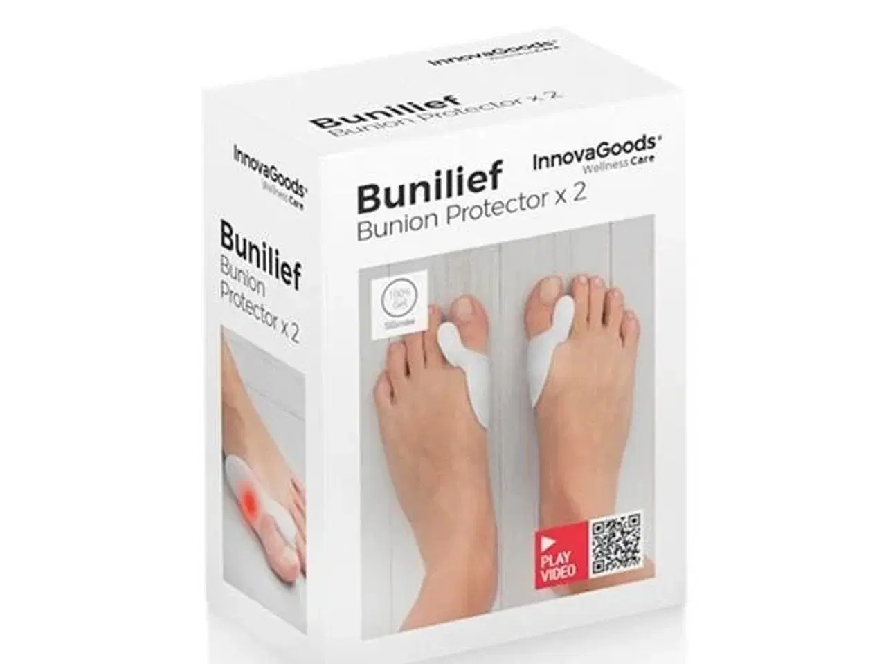 Billede 2 - Bunilief Silikone Bunion Corrector - 2 stk.