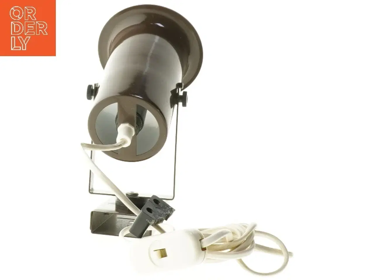 Billede 4 - Brun Vintage lampespot fra Philips (str. 16x17 cm)
