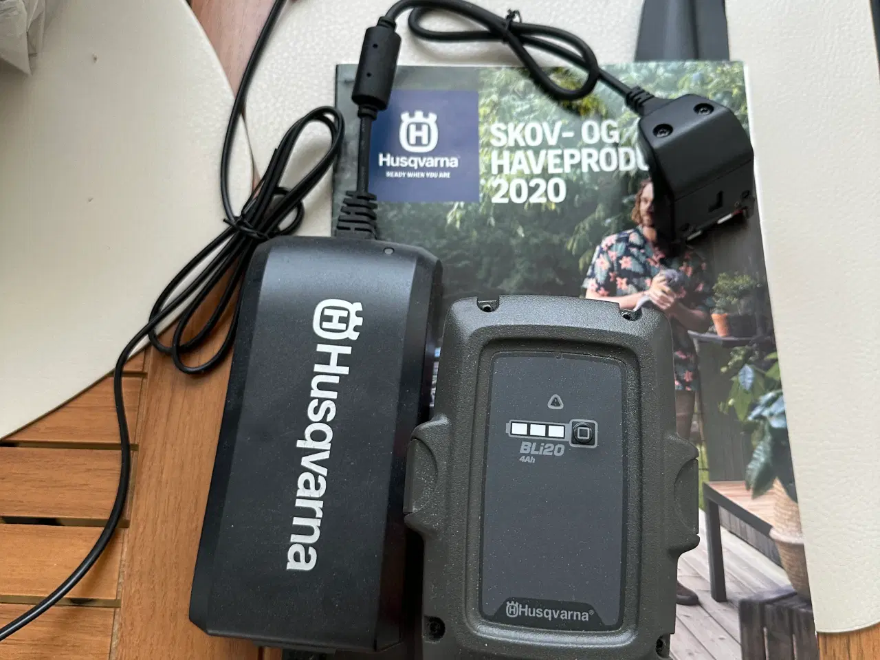 Billede 2 - Bio Plæneklipper m. Batteri