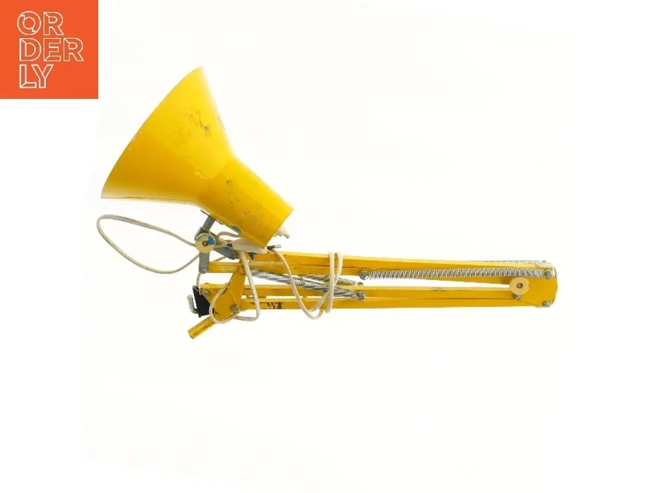 Billede 1 - Gul væglampe (str. 55 cm)