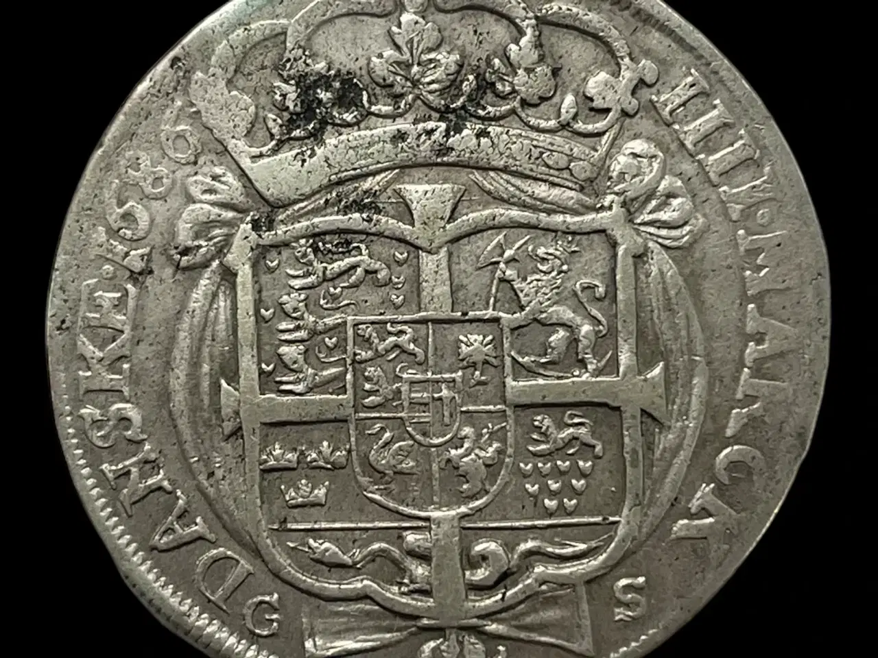 Billede 1 - 1 kr 1686