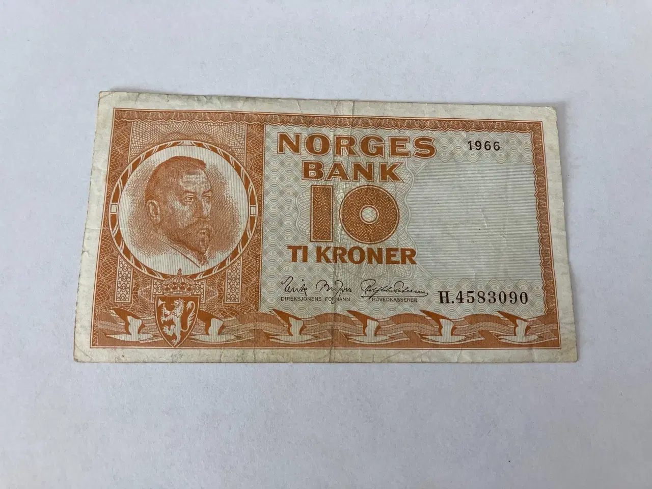 Billede 1 - 10 Kroner Norge 1966