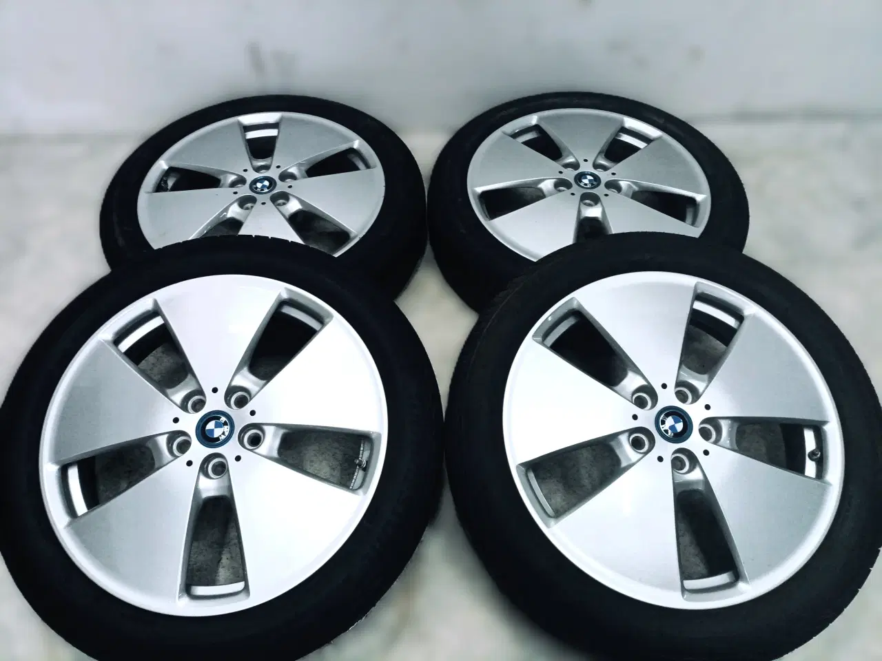 Billede 3 - 5x112 19" ET43 nav 66,6ø BMW i3 sommersæt inkl.TPM