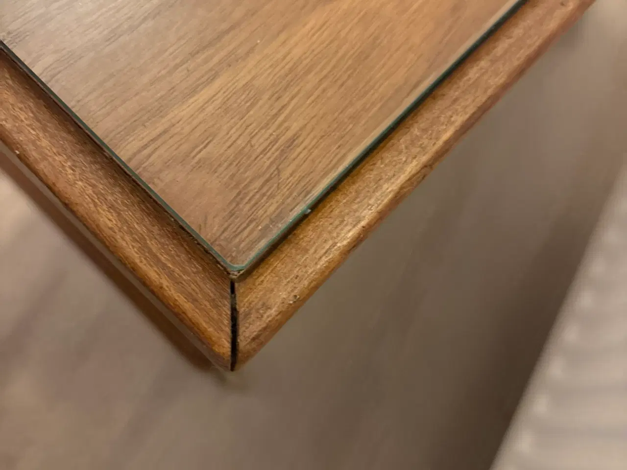 Billede 4 - Rullebord/bakkebord med glasplade