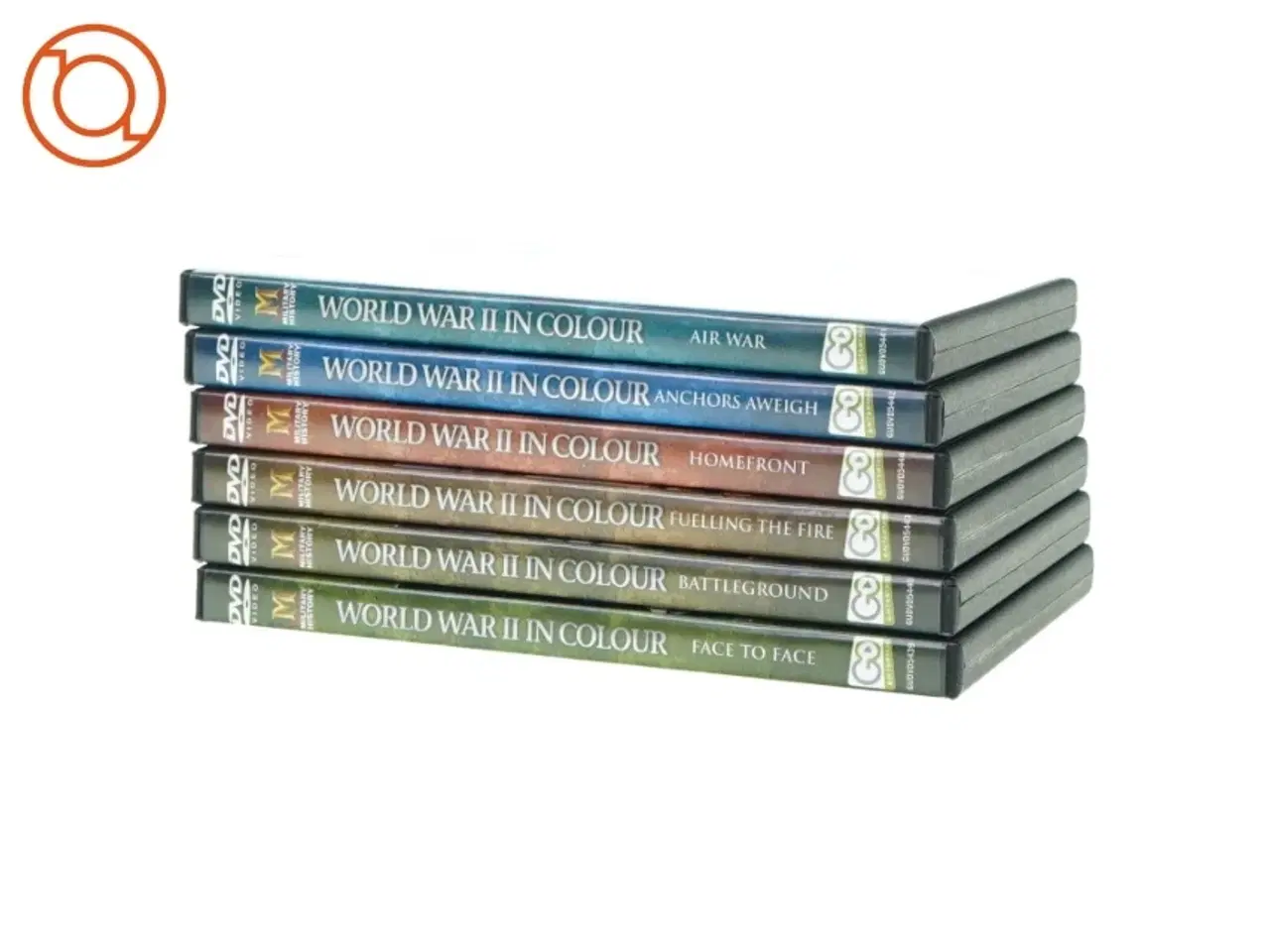 Billede 1 - Dvd sæt world war 2 in color fra Military History