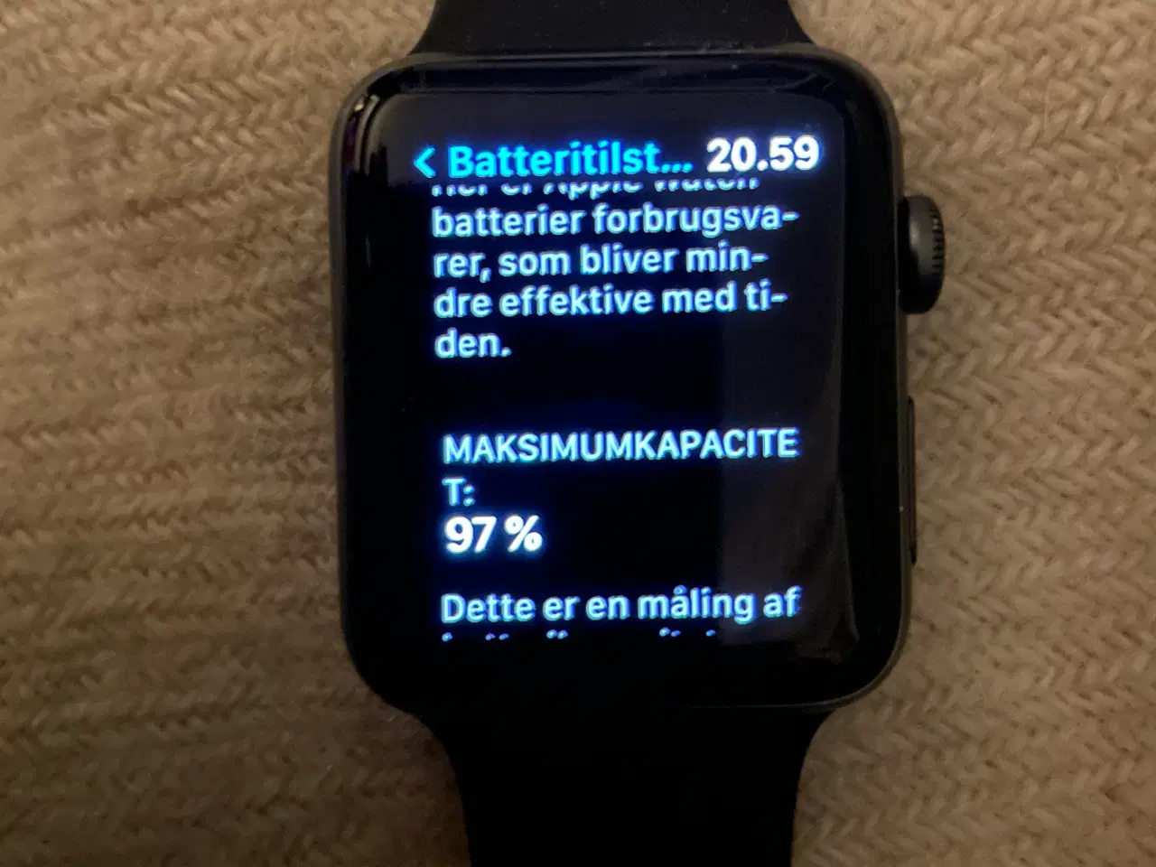 Billede 4 - Apple Watch 3 97% batteritilstand