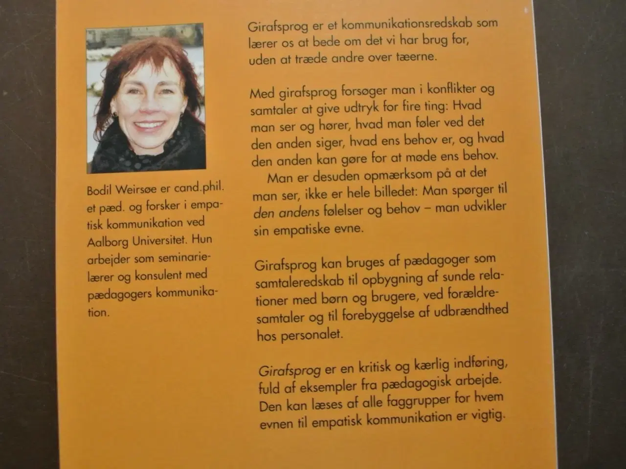 Billede 3 - girafsprog - empatisk kommunkation i pædagogens ar