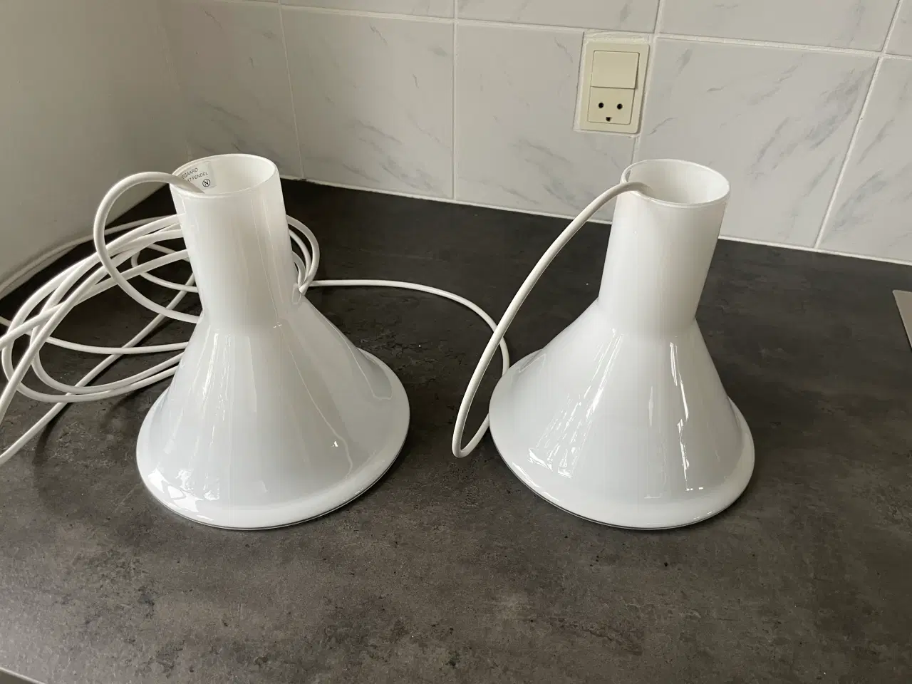 Billede 1 - Holmegaard p&t loftlamper 