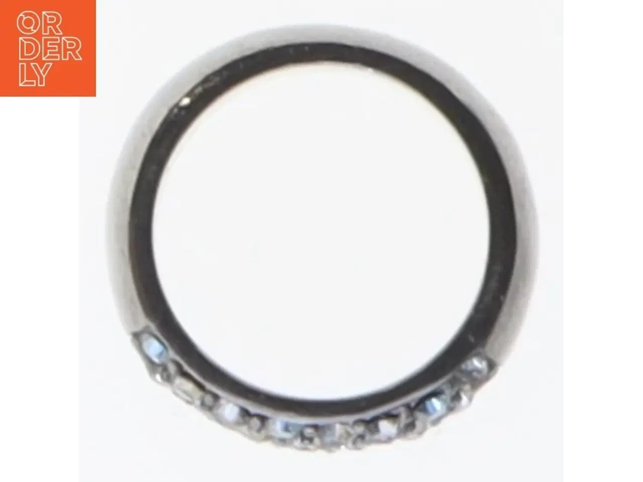 Billede 4 - Sølvring med sten fra Dyrberg Kern (str. 55 mm)