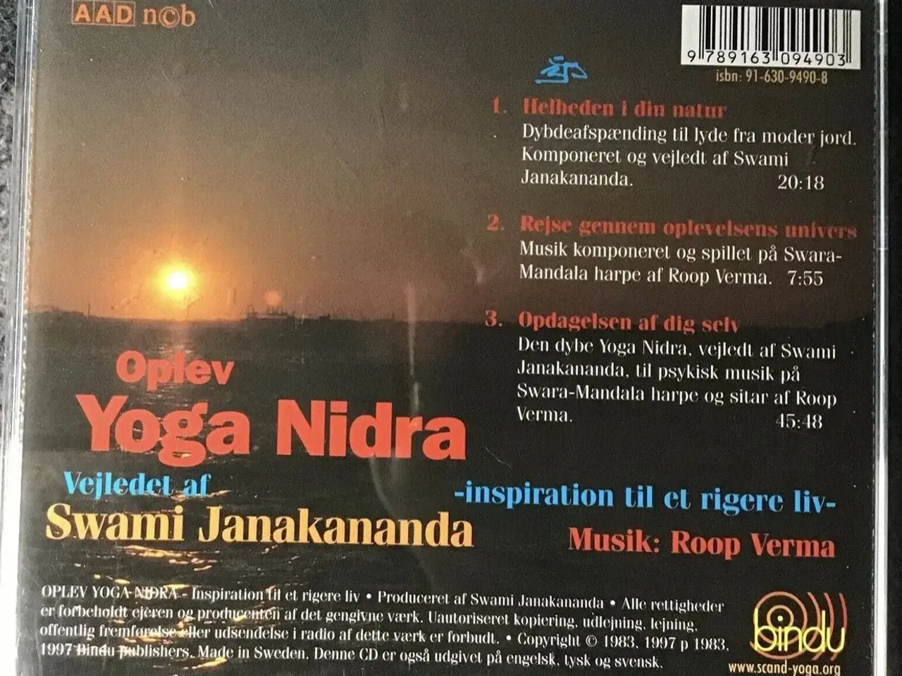 Billede 2 - Yoga Nidra Vejledt Afspænding CD