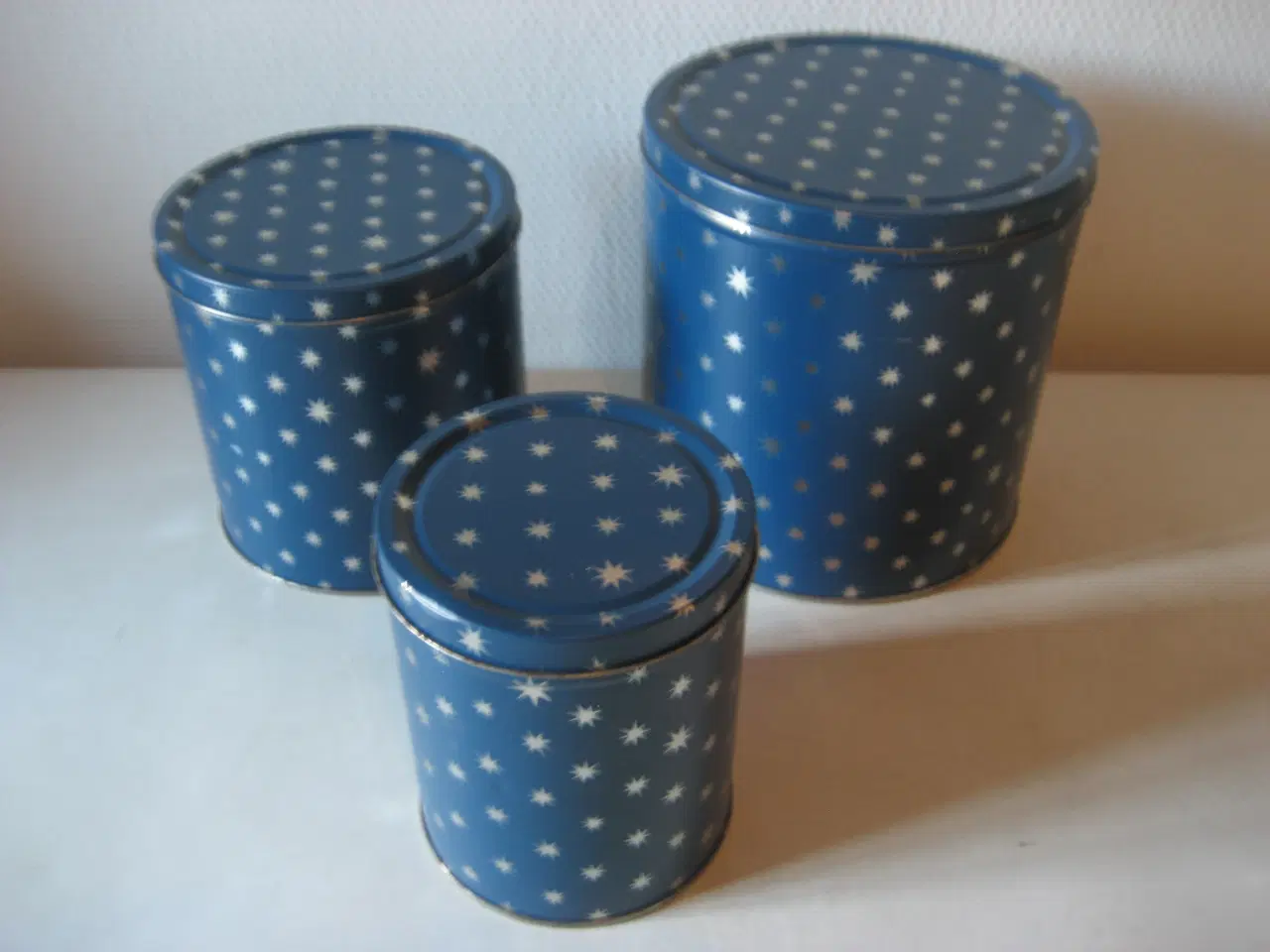 Billede 1 - 3 kagedåser til julesmåkagerne