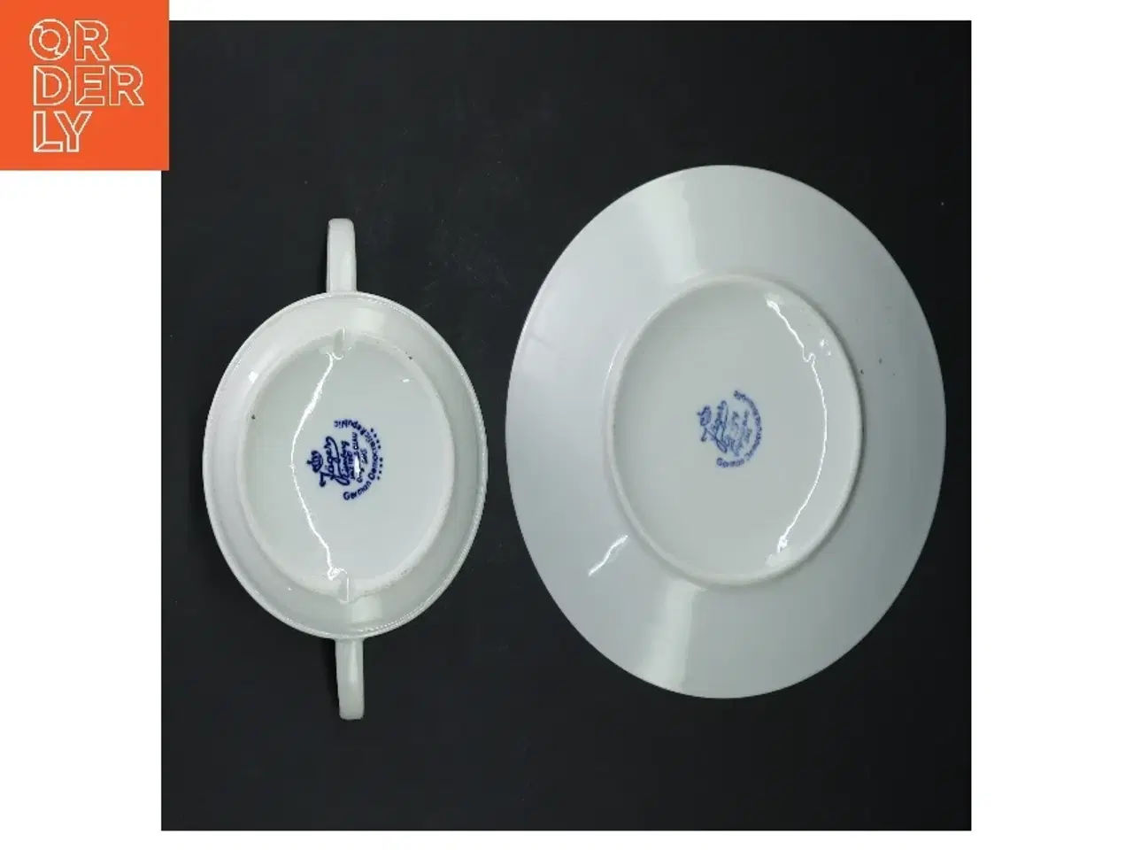 Billede 2 - Suppesæt med 6 skåle og tallerkener fra Jäger (str. 6 styk, ø 17,5 og 11 cm)