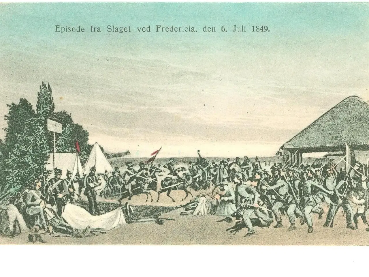 Billede 1 - Treårskrigen 1848-50, Fredericia