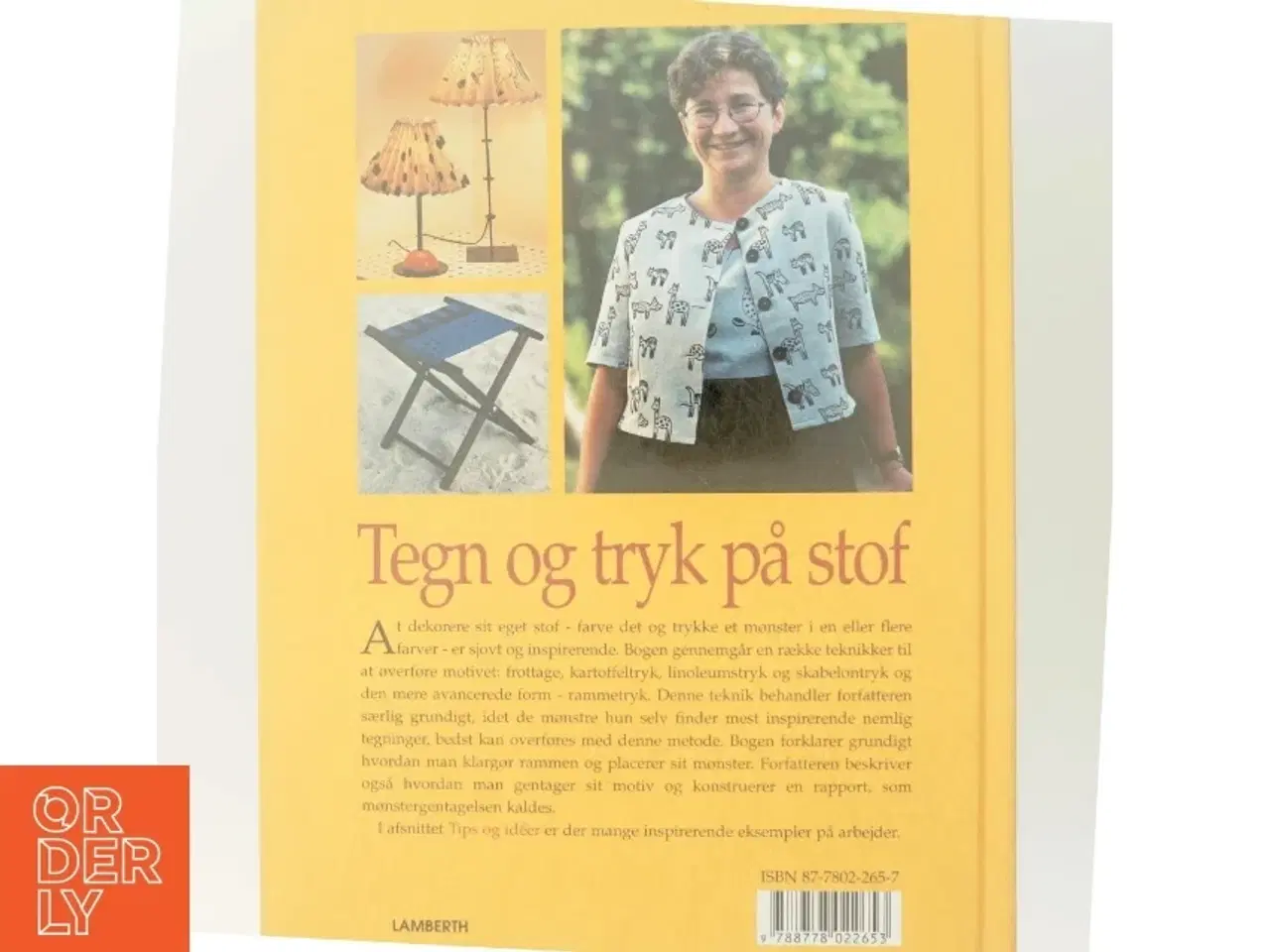 Billede 3 - Tegn & tryk på stof (Bog)