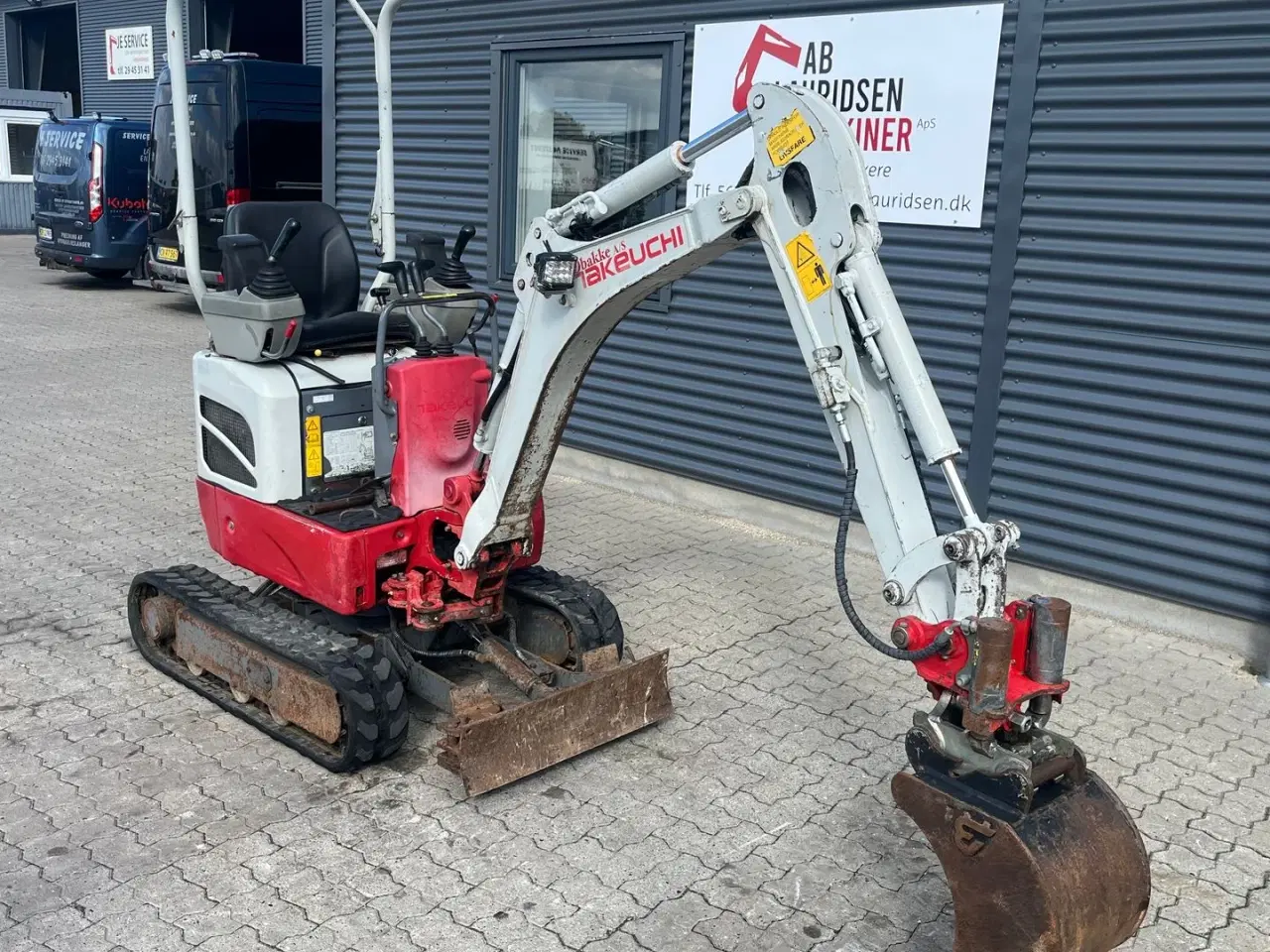 Billede 2 - Takeuchi TB210R Tilt fæste med halvautomatisk s30/150