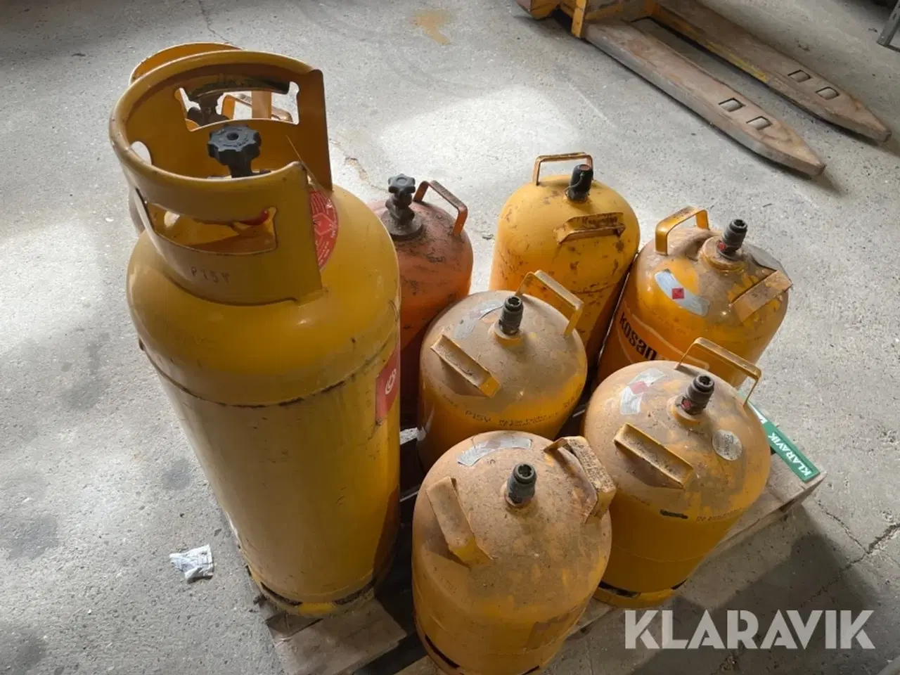 Billede 3 - Gasflasker Lot