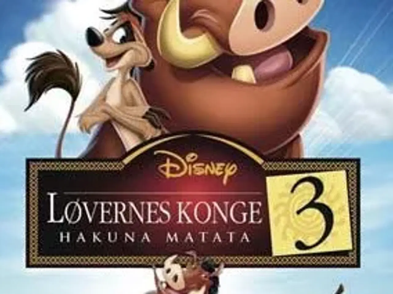 Billede 1 - DISNEY ; Løvernes Konge 3 ; SE !