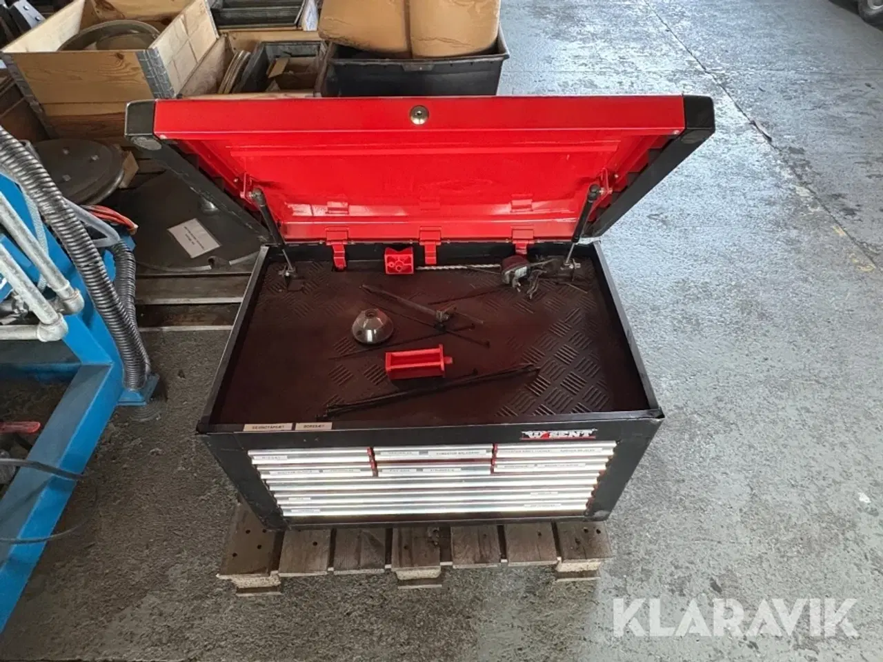 Billede 8 - Værktøjskasse med skuffer Bauhaus Wisent