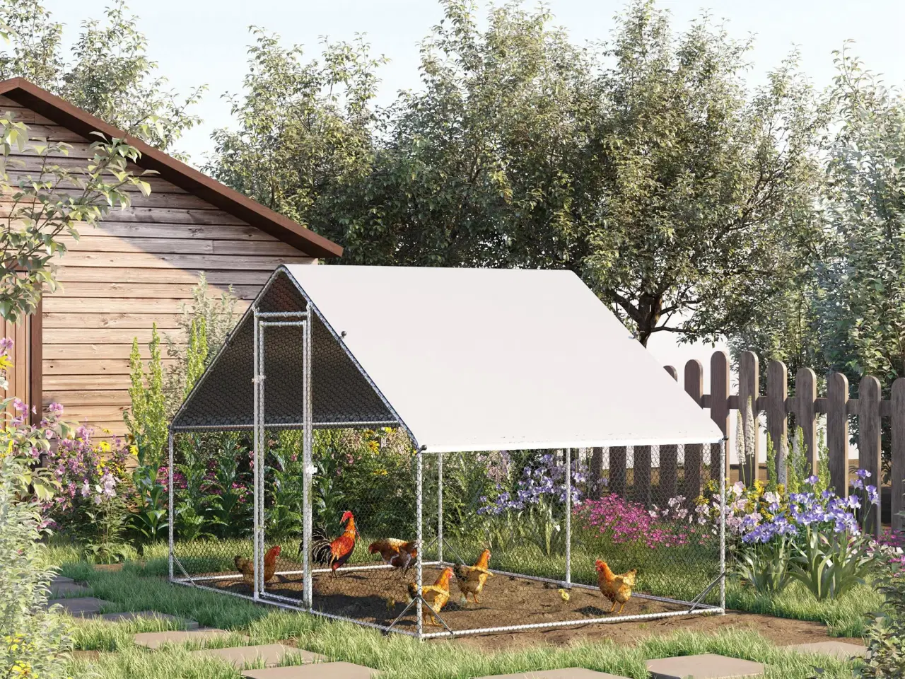 Billede 1 - Hønsegård 6 Kvm