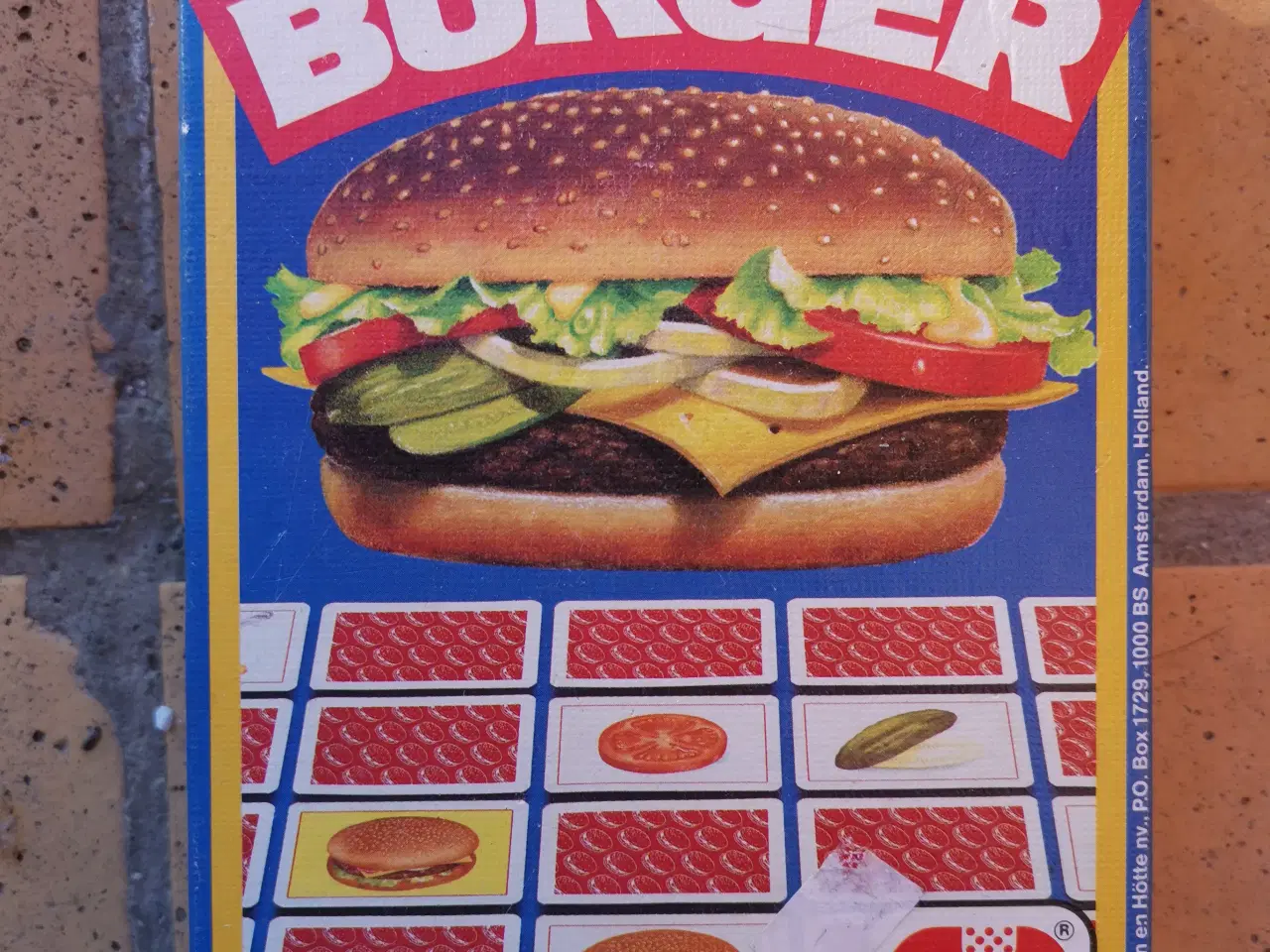 Billede 1 - Burger Kortspil Brætspil