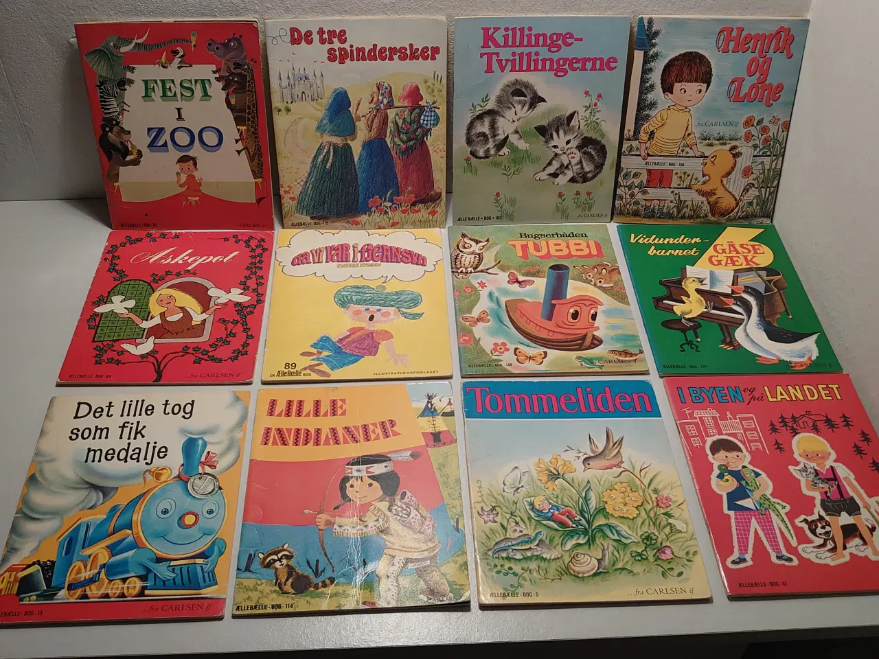 Billede 1 - 12 stk Ællebælle bøger i ok stand.