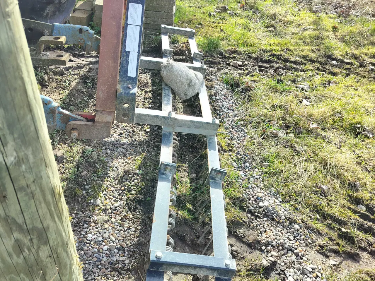 Billede 4 - Traktorrive med a ramme 