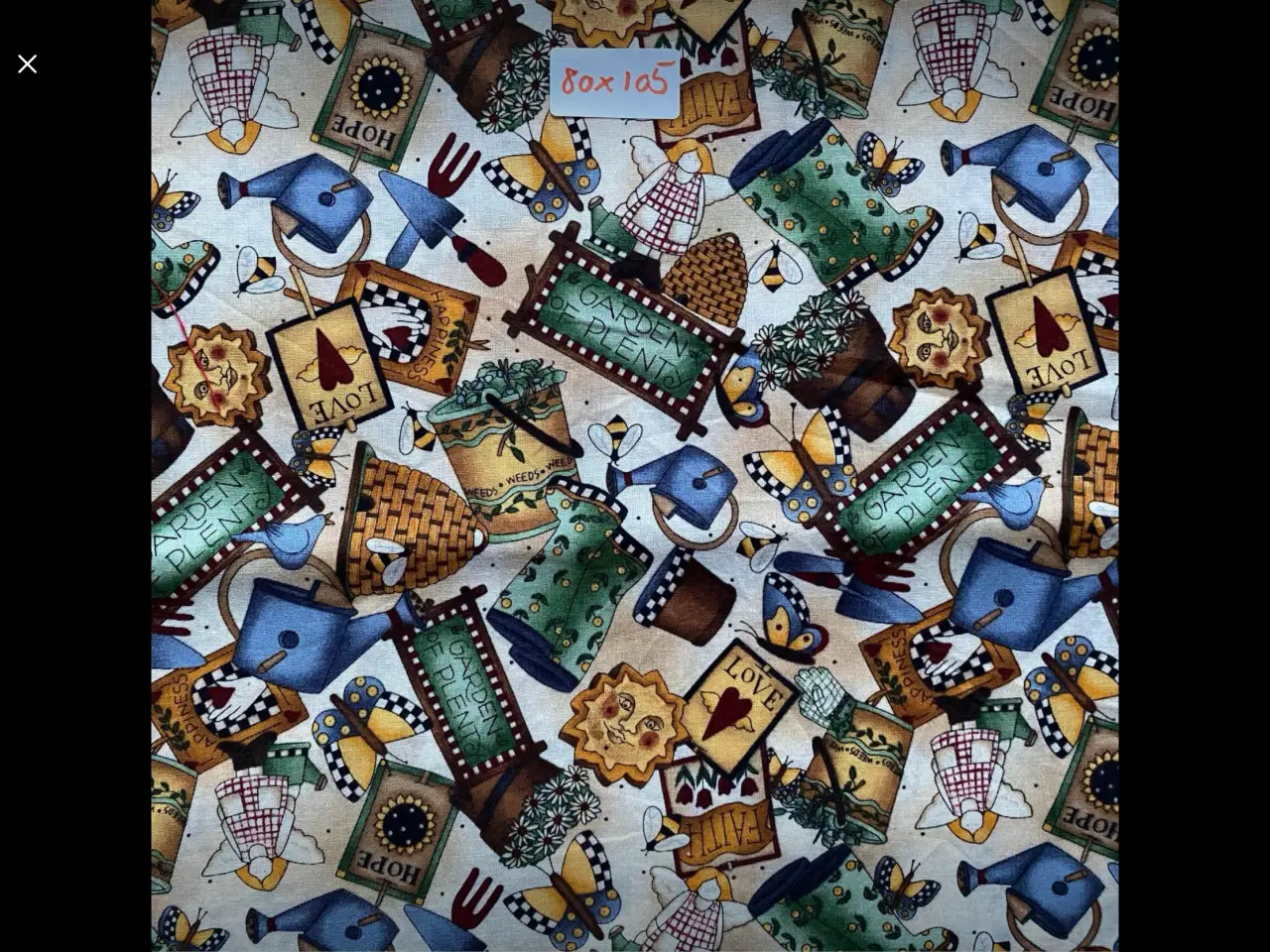 Billede 1 - Bomuld patchwork haven